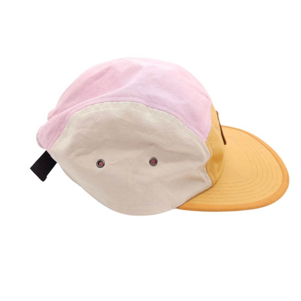 Patagonia Puffer Fish Gold Maclure Hat P6 Sun Patch Logo Strapback Ball Cap Rare - Picture 4 of 9